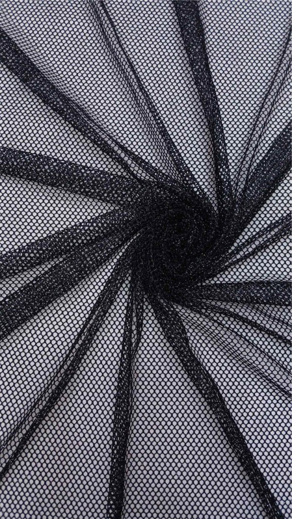 Malla con hilo brillante plateado - Imagen 9